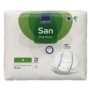 Abena San Premium 9 pleny absorpční, prodyšné, 2400ml, 28ks