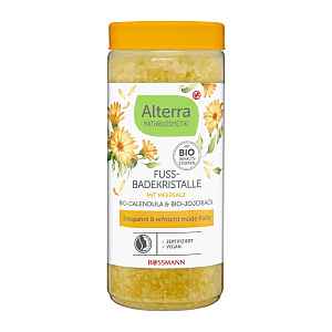 Alterra Naturkosmetik Koupel na nohy s měsíčkem 600 g