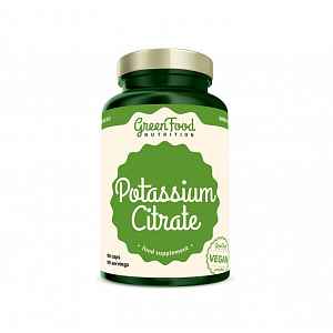 GreenFood Nutrition Potassium Citrate 90 kapslí