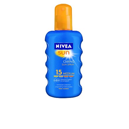 NIVEA SUN Sprej na opalování OF15 200 ml