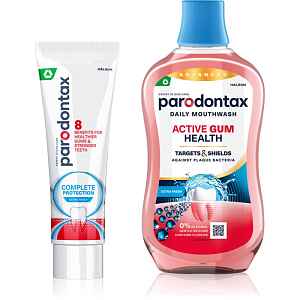 Parodontax Complete Protection & Active Gum Health Extra Fresh sada pro zdravé zuby a dásně