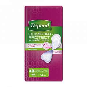 Inkontinenční vložky Depend Mini 14ks