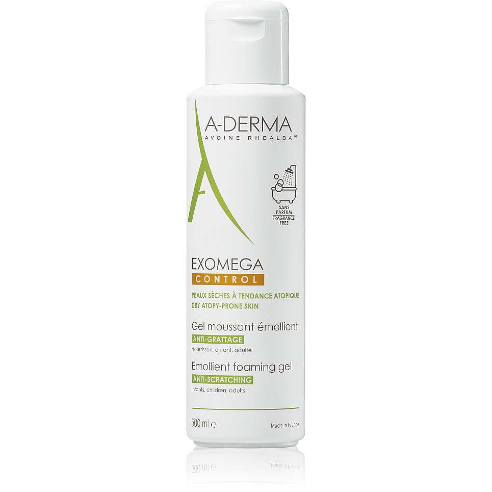 A-Derma Exomega Gel Moussant sprchový gel 500 ml