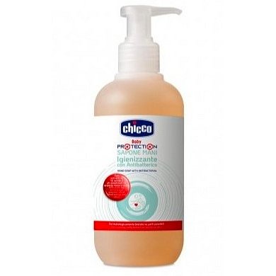 CHICCO Tekuté mýdlo antibakteriální s dávkovačem 250 ml