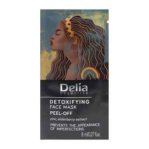 Delia Detoxikační slupovací pleťová maska 8 ml