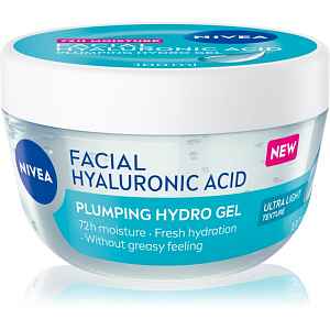 NIVEA Facial Plumping Hydro Gel hydratační pleťový gel s kyselinou hyaluronovou 100 ml