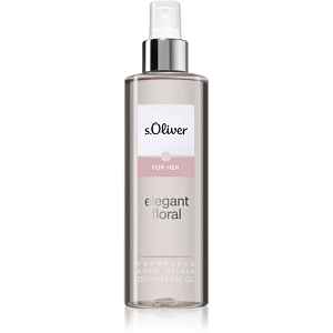 s.Oliver Elegant Floral For Her tělový sprej pro ženy 250 ml