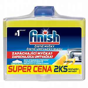 Finish citrón čistič myčky nádobí 2 x 250 ml