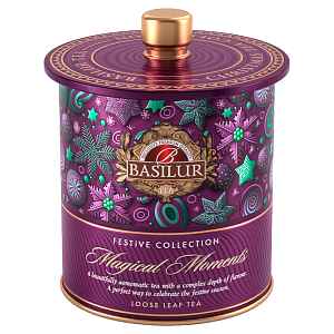 BASILUR Festive tea magical moments černý čaj 75 g