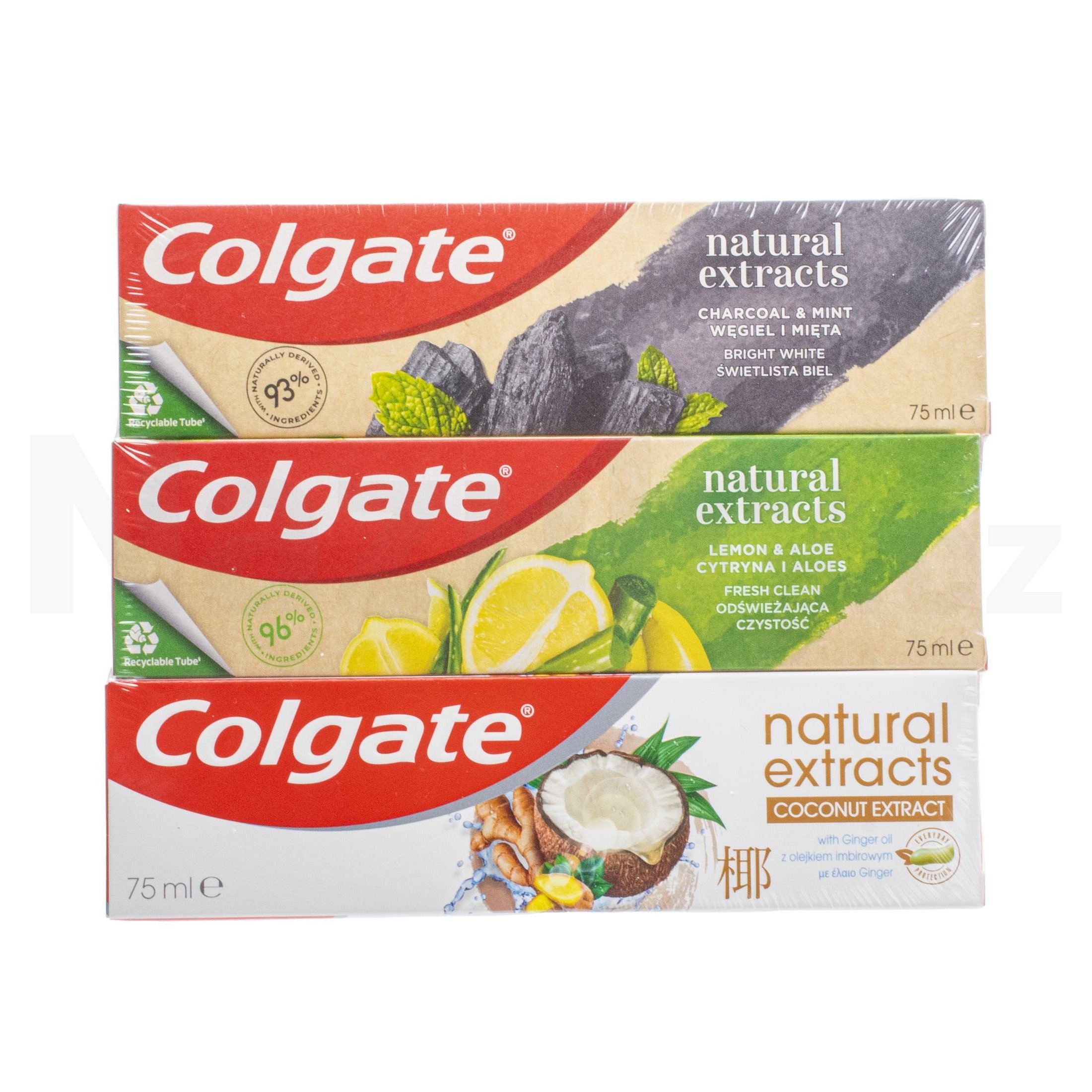 Colgate Natural Extract Mix zubní pasta 3x75ml