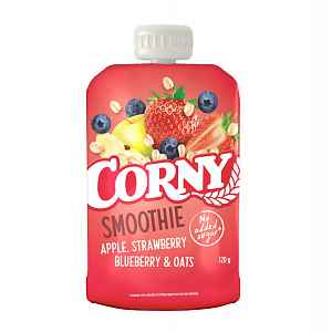 Corny Smoothie jablko, jahoda, borůvka, ovesné vločky kapsička 120 g