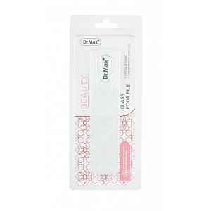 Dr. Max Skleněná škrabka na paty 1 ks