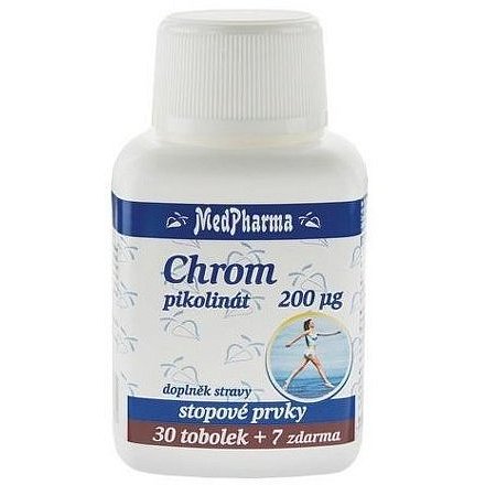 MedPharma Chrom pikolinát 200mg 37 tobolek