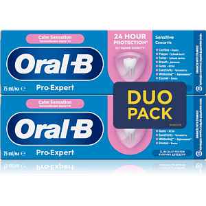 Oral-B Pro-Expert Calm Sensation zklidňující zubní pasta 2x75 ml