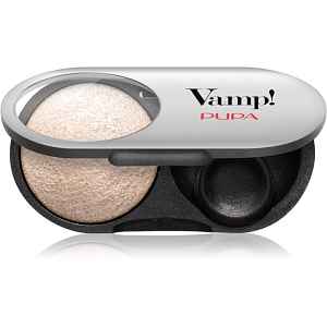 PUPA Milano Vamp! Radiant Baked Eyeshadow dlouhotrvající zářivé oční stíny odstín 201 - Sparkling Gold 1 g