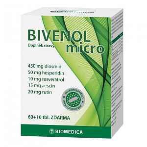 Bivenol micro tbl.60+10 zdarma