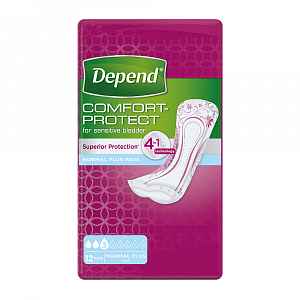 Inkontinenční vložky Depend Normal Plus 12ks
