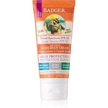 Badger Sun dětský krém na opalování SPF 30  87 ml