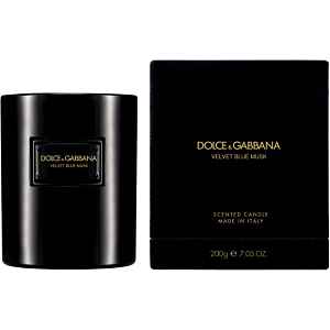 Dolce&Gabbana Velvet Blue Musk Scented Candle vonná svíčka 200 g