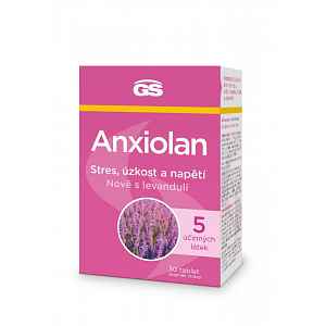 GS Anxiolan s levandulí tbl. 30