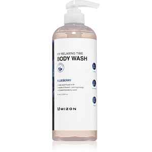 Mizon My Relaxing Time Sweet Blueberry pečující sprchový gel s hydratačním účinkem 800 ml
