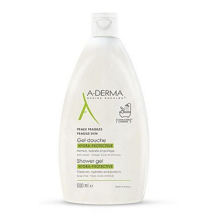 A-Derma Hydra-Protective hydratační sprchový gel 500 ml