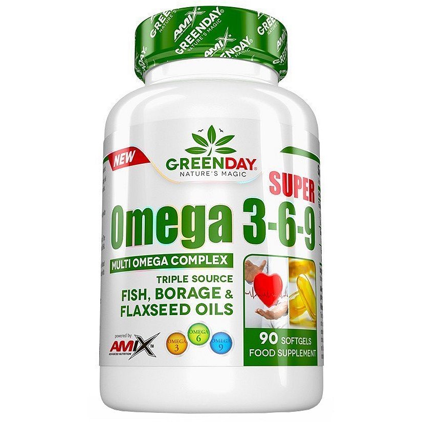 Amix Super Omega 3-6-9, 90 kapslí