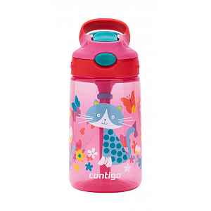 Contigo Dětská láhev Gizmo Flip Cherry Cat růžová 420 ml