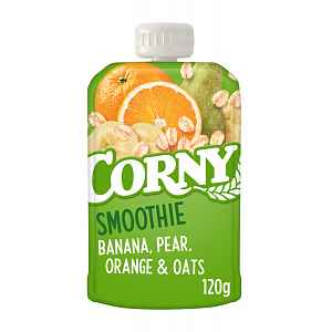Corny Smoothie banán, hruška, pomeranč, ovesné vločky kapsička 120 g
