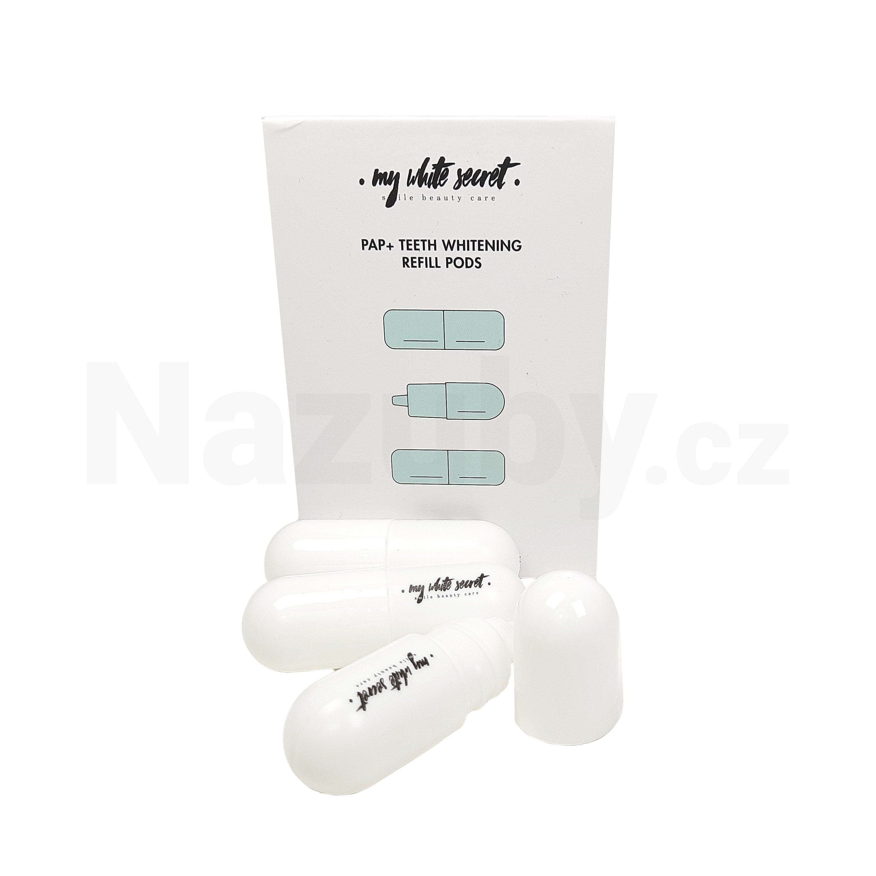 My White Secret PAP Teeth Whitening Gel náhradní náplně 3x30 ml