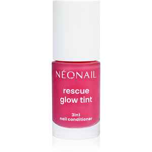 NEONAIL Rescue Glow Tint 3in1 Nail Conditioner pečující lak na nehty odstín Magenta Pink 7.2 ml