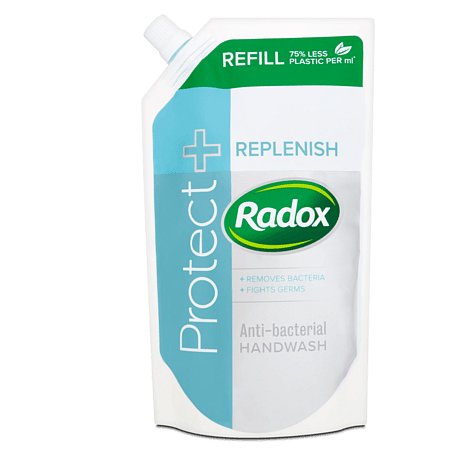 Radox Protect + Replenish tekuté mýdlo náhradní náplň  500 ml