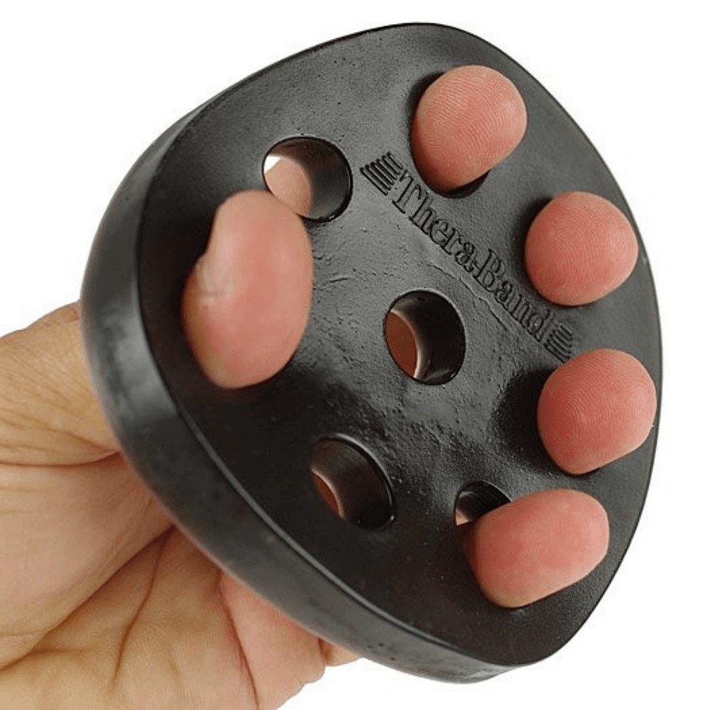 THERA-BAND posilovač prstů a dlaně extra tuhý - černý