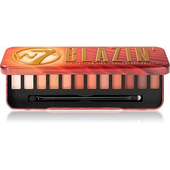 W7 Cosmetics Blazin' paleta očních stínů 15,6 g