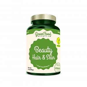 GreenFood Nutrition Beauty Hair & Skin 90 kapslí