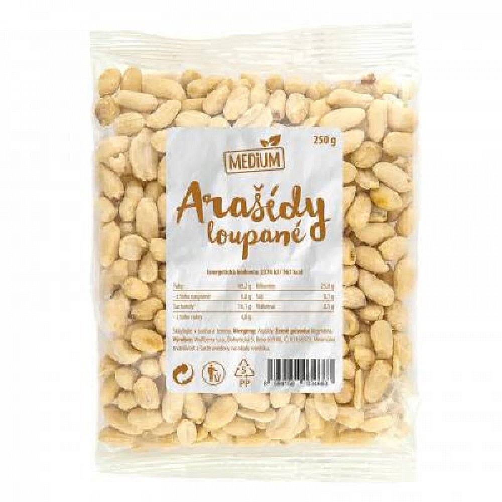 WOLFBERRY Medium Arašídy loupané 250 g