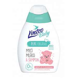 Dětské mycí mléko a šampon 250ml LINTEO BABY