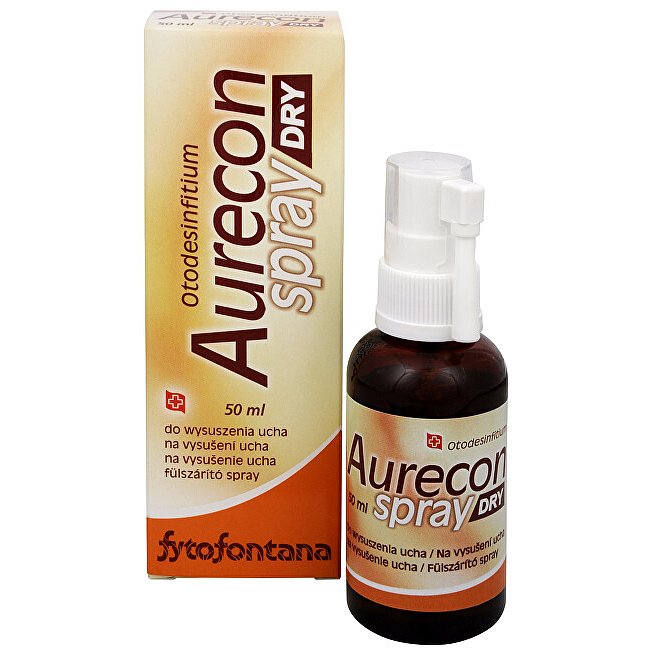 Aurecon dry spray na vysušení ucha 50 ml