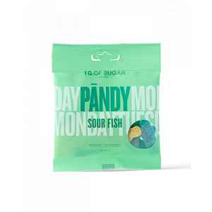 PÄNDY Candy Sour Fish gumové bonbony 50 g