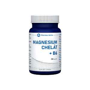 Pharma Activ Magnesium Chelát + B6 30 kapslí