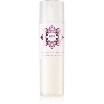 REN Moroccan Rose vyživující hydratační tělové mléko s vůní růží 200 ml