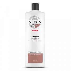 Nioxin System 3 čisticí šampon pro barvené řídnoucí vlasy 300 ml