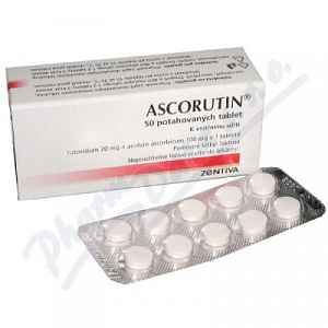 Ascorutin tablety potažené 50