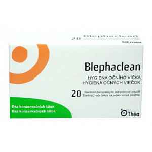 Blephaclean 20 sterilních tamponů