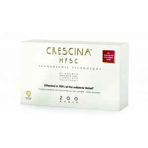 Crescina Transdermic péče na podporu růstu vlasů a proti vypadávání pro ženy ampule 20x3,5 ml stupeň 200