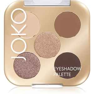 JOKO Eyeshadow Palette paleta očních stínů 5 barev odstín Sparkling Sands 7 g