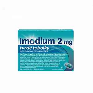 Imodium 2mg tvrdé tobolky 12