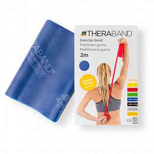 Thera-Band Posilovací guma 2m modrá - extra silná