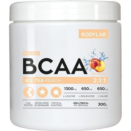 Bodylab BCAA Instant Ledový čaj/broskev 300g