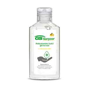GS Sanycor Antibakterialní čistící gel na ruce, 50 ml